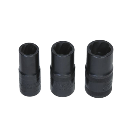 Picture of LSR2000PLUS Set Lug Nut Flip Twist Socket 3 pcs.